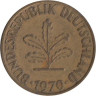 ФРГ. 10 пфеннигов 1970 год. (D) 