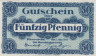  Бона. Германия. Ганновер 50 пфеннигов 1917 год. Нотгельд. (VF) 
