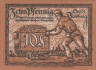  Бона. Германия. Фрайберг 10 пфеннигов 1920 год. Нотгельд. (XF) 