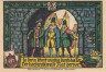  Бона. Германия. Кальбе (Заале) 50 пфеннигов 1917 год. Нотгельд. Вар. 1 (XF) 