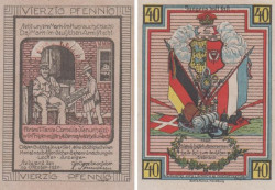 Бона. Германия. Штедезанд 40 пфеннигов 1920 год. Нотгельд. (XF)
