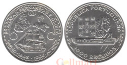 Португалия. 1000 эскудо 1996 год. Восстановление фрегата "D. Fernando II e Glogia".