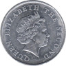  Восточные Карибы. 2 цента 2011 год. Королева Елизавета II. 
