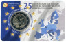  Бельгия. 2 евро 2019 год. 25 лет Европейскому валютному институту (EMI). 