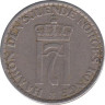  Норвегия. 1 крона 1954 год. 