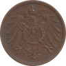  Германская империя. 2 пфеннига 1915 год. (A) 