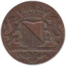  Голландская республика. Утрехт. 1 дуит 1788 год. Герб. (медь) 