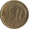  Финляндия. 10 евроцентов 2000 год. 