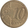  Эстония. 10 евроцентов 2011 год. 