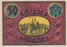  Бона. Германия. Вайда 50 пфеннигов 1921 год (вариант 2). Нотгельд. (XF) 