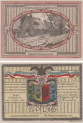 Бона. Германия. Штедезанд 25 пфеннигов 1920 год. Нотгельд. (XF)