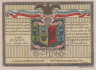  Бона. Германия. Штедезанд 25 пфеннигов 1920 год. Нотгельд. (XF) 