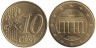  Германия. 10 евроцентов 2002 год. Бранденбургские ворота. (A) 