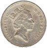  Великобритания. 1 фунт 1991 год. 