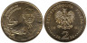  Польша. 2 злотых 2002 год. Бронислав Малиновский (1884-1942). 