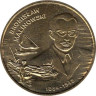  Польша. 2 злотых 2002 год. Бронислав Малиновский (1884-1942). 