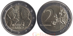 Люксембург. 2 евро 2018 год. 175 лет со дня смерти Великого Герцога Гийома I.
