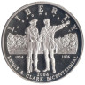  США. 1 доллар 2004 год. 200 лет экспедиции Льюиса и Кларка. (Proof) 