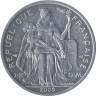  Новая Каледония. 2 франка 2009 год. Птица Кагу. 