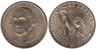  США. 1 доллар 2007 год. 1-й Президент США - Джордж Вашингтон (1789-1797). (D) 