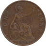  Великобритания. 1 пенни 1934 год. 