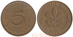 ФРГ. 5 пфеннигов 1972 год. (D)