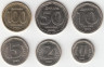  Югославия. Набор монет 1993 год. (6 штук) 
