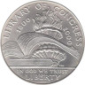  США. 1 доллар 2000 год. 200 лет Библиотеке Конгресса. (BU) 