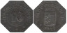  Германия. Фленсбург. 10 пфеннигов 1917 год. Нотгельд. 