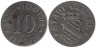  Германия. Кассель. 10 пфеннигов 1919 год. Нотгельд. 