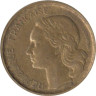  Франция. 10 франков 1951 год. Тип Жиро. Галльский петух. (B) 