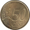  Испания. 50 евроцентов 2009 год. Мигель де Сервантес. 