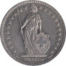  Швейцария. 2 франка 2010 год. Гельвеция. 