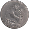  ФРГ. 50 пфеннигов 1972 год. (D) 