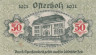  Бона. Германия. Остерхольц 50 пфеннигов 1921 год. Нотгельд зеленый. (XF) 