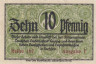  Бона. Германия. Дрезден - Альтштадт 10 пфеннигов 1920 год. Нотгельд. (XF) 