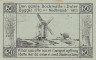  Бона. Германия / Дания. Далер 50 пфеннигов 1920 год. Нотгельд. (XF) 
