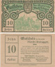  Бона. Австрия. Ардагер-Маркт 10 геллеров 1920 год. Нотгельд. (XF) 