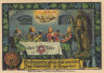  Бона. Германия. Кальбе (Заале) 50 пфеннигов 1917 год. Нотгельд. Вар. 5 (XF) 