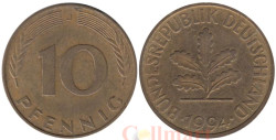 ФРГ. 10 пфеннигов 1994 год. (J)