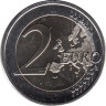  Финляндия. 2 евро 2022 год. 100 лет Финскому национальному балету. 