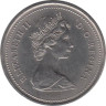 Канада. 1 доллар 1973 год. 100 лет со дня присоединения острова Принца Эдуарда. 