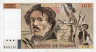  Бона. Франция 100 франков 1989 год. Эжен Делакруа. (VF) 