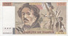  Бона. Франция 100 франков 1989 год. Эжен Делакруа. (F) 