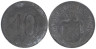  Германия. Эттинген-ин-Байерн. 10 пфеннигов 1917 год. Нотгельд. 