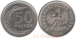 Польша. 50 грошей 1995 год. Герб.