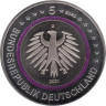  Германия. 5 евро 2021 год. Полярная зона. (G) 