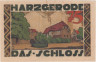  Бона. Германия. Харцгероде 75 пфеннигов 1921 год. (вариант 2) Нотгельд. (XF) 