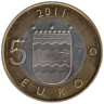  Финляндия. 5 евро 2011 год. Уусимаа. 