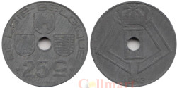 Бельгия. 25 сантимов 1943 год. BELGIE - BELGIQUE